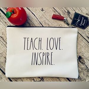 NWT! Teacher zippered pouch